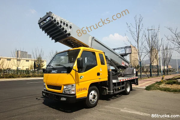 JMC Shunda Xiaoka 129hp 4X2(6 wheels) 36m single-row relocation truck (Gaoliya brand) Exterior (3) | 86Trucks