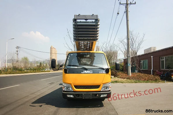 JMC Shunda Xiaoka 129hp 4X2(6 wheels) 36m single-row relocation truck (Gaoliya brand) Exterior (2) | 86Trucks