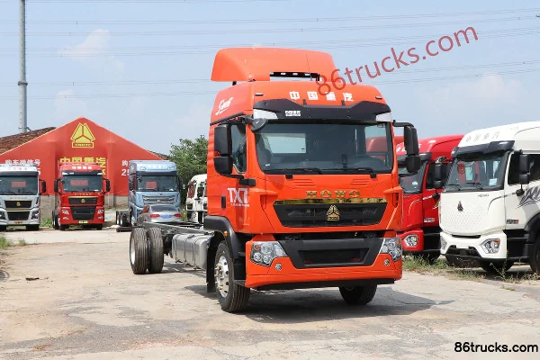 Sinotruk HOWO TX7 290hp 4X2(6 wheels) 9.6m AMT Automatic Van Cargo Truck Exterior