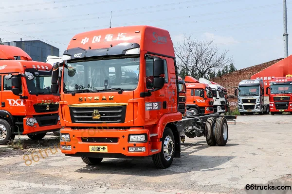 Sinotruk Sitrak G5S Luxury Edition 290hp 4X2(6 wheels) AMT automatic removable cargo truck Exterior (3) | 86Trucks