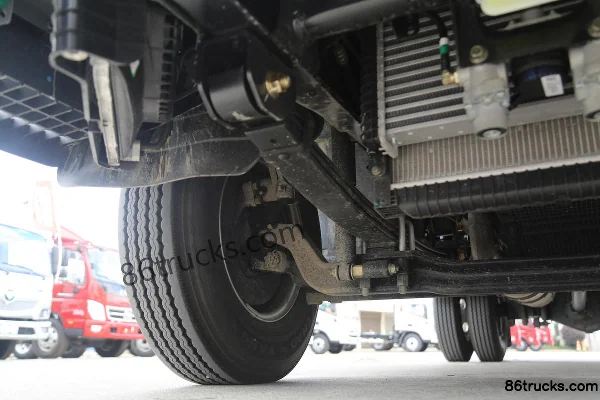 Foton Aumark CTV 163hp 4X2(6 wheels) 4.14m Single Row Van Light Truck Chassis (2) | 86Trucks