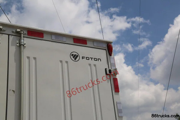 Foton Aumark CTV 163hp 4X2(6 wheels) 4.14m Single Row Van Light Truck Body (3) | 86Trucks