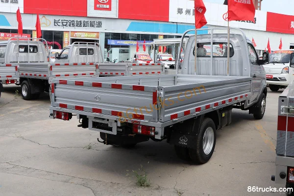 Changan Kuayue Wang X3 PLUS Comfort 1.6L CNG 105hp 4X2(6 wheels) Dongan 5-speed 2.75m Double Row Cage Micro Truck Body (3) | 86Trucks