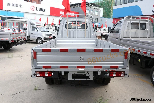 Changan Kuayue Wang X3 PLUS Comfort 1.6L CNG 105hp 4X2(6 wheels) Dongan 5-speed 2.75m Double Row Cage Micro Truck Body (2) | 86Trucks