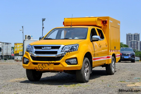 Jiangxi Isuzu Ruimai 2.4T gasoline 218ch four-wheel drive rescue truck (Zishui brand) Cabine (3) | 86Trucks
