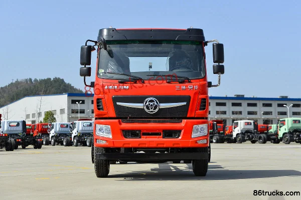Sanhuan Shitong Nouveau Haolong 200 ch 4X2(6 roues) Camion avec grue de levage Extérieur (2) | 86Trucks