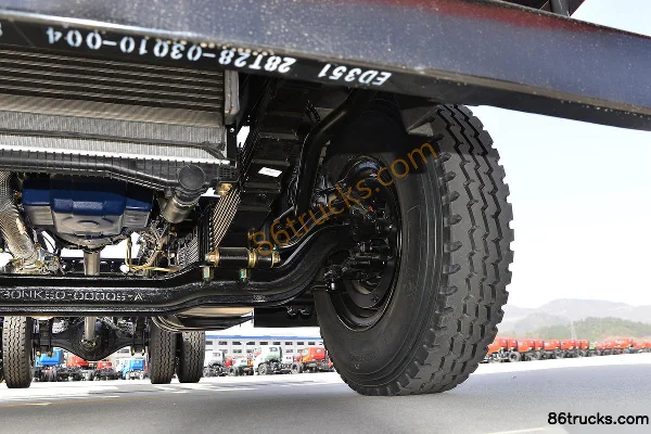 Sanhuan Shitong Nouveau Haolong 200 ch 4X2(6 roues) Camion avec grue de levage Châssis (3) | 86Trucks
