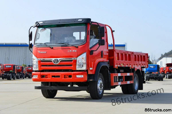 Sanhuan Shitong Chuangke 170hp 4X2(6 wheels) 4.2m Short Cab Dump Truck Exterior (3) | 86Trucks