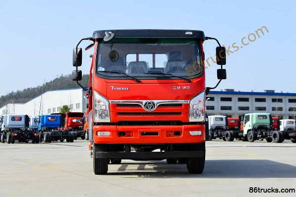 Sanhuan Shitong Chuangke 170hp 4X2(6 wheels) 4.2m Short Cab Dump Truck Exterior (2) | 86Trucks