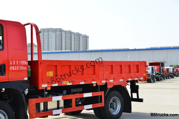 Sanhuan Shitong Chuangke 170hp 4X2(6 wheels) 4.2m Short Cab Dump Truck Body (1) | 86Trucks