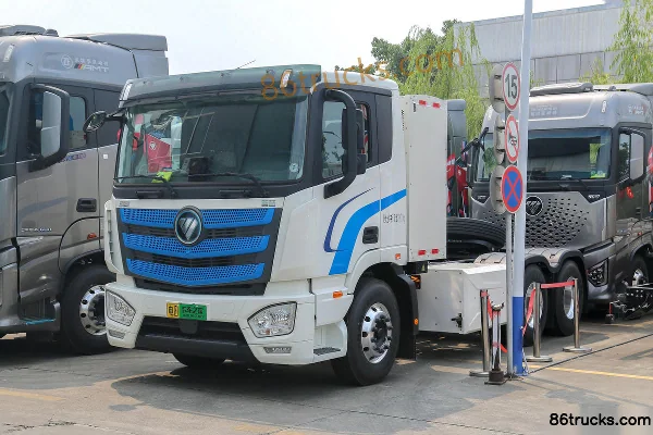 Foton AumanEST Standard Load 25T 6X4(10 wheels) Pure Electric Tractor Truck 423kWh Exterior (3) | 86Trucks