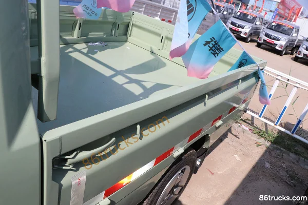 Foton Xiangling Q 3T 2.14m double row electric flatbed micro truck 41.86kWh 4X2(6 wheels) Body (1) | 86Trucks