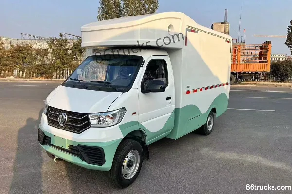 Dongfeng Xiaobawang W08 1,3L 91 ch 4X2(6 roues) essence 2,86 m cabine simple camion de vente (pneus arrière simples) Extérieur (2) | 86Truck