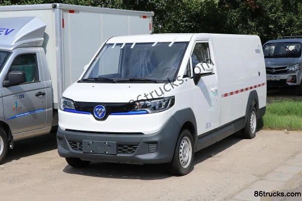 Foton Zhilan Elf E7 2024 Model 2-seat 5.395m pure electric panel van 46.36kWh Exterior (3) | 86Trucks