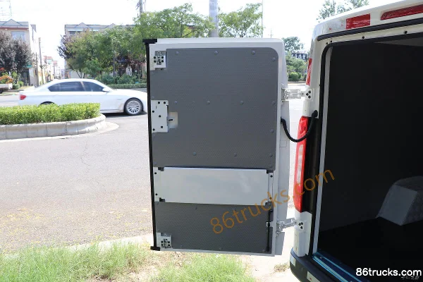 Foton Zhilan Elf E7 2024 Model 2-seat 5.395m pure electric panel van 46.36kWh Cargo Box (1) | 86Trucks