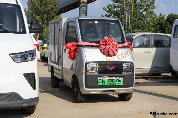 Wuling E10 Practical Type 0.8T 1.603m Single Row Pure Electric Van Mini Truck 9kWh 4X2(6 wheels) Exterior