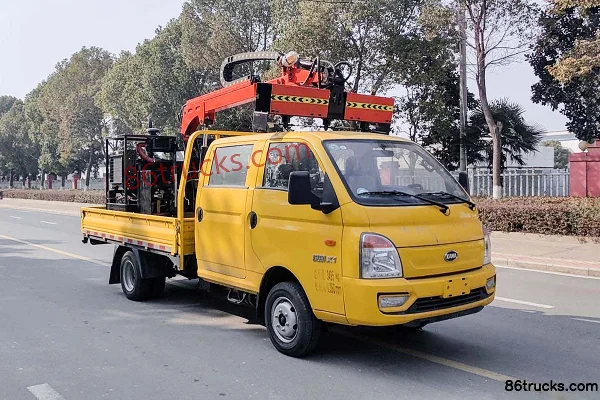 Kama Ruihang X1 133hp 4X2(6 wheels) Green Maintenance Truck (Xinyatong Brand) Exterior