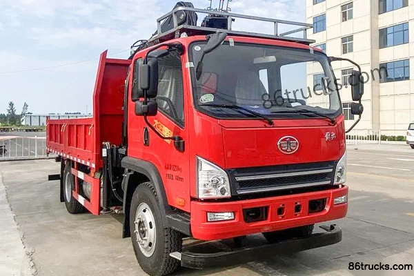 FAW Jiefang Hu VH Dawang Jiadao 190 ch 4X2(6 roues) Camion à benne preneuse (marque Jiayun) Extérieur