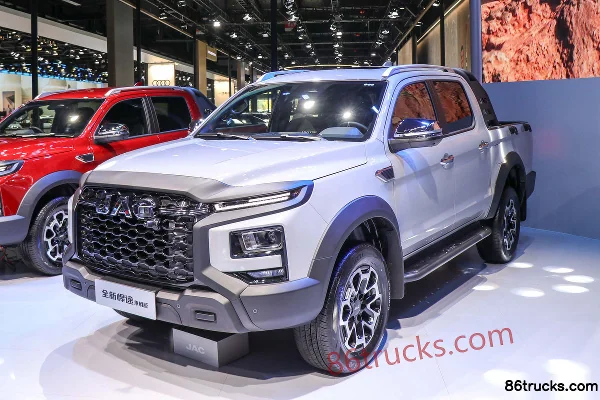 JAC Hunter 2024 Glory Edition 2.0T Diesel 170hp Automatic 4WD Standard Double Cab Pickup (3) | 86Trucks