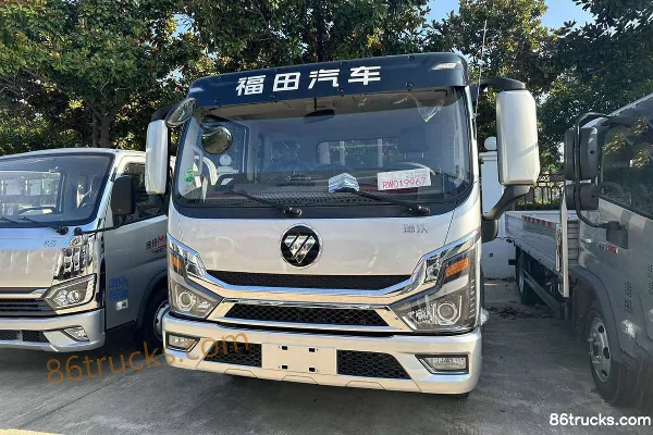 Foton Ruivo TS5 170hp 4X2(6 wheels) 3.83m semi-sleeper cab flatbed light truck Exterior (2) | 86Trucks