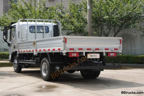 Foton Ruivo TS5 170hp 4X2(6 wheels) 4.17m single-row cab flatbed light truck Chassis (1) | 86Trucks
