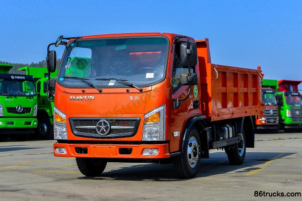 Dayun Yitu 143hp 4X2(6 wheels) 3.2m Dump Truck Exterior (3) | 86Trucks