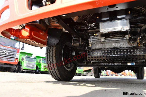 Dayun Yitu 143hp 4X2(6 wheels) 3.2m Dump Truck Chassis (2) | 86Trucks