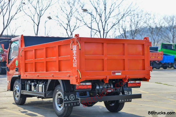 Dayun Yitu 143hp 4X2(6 wheels) 3.2m Dump Truck Body (2) | 86Trucks