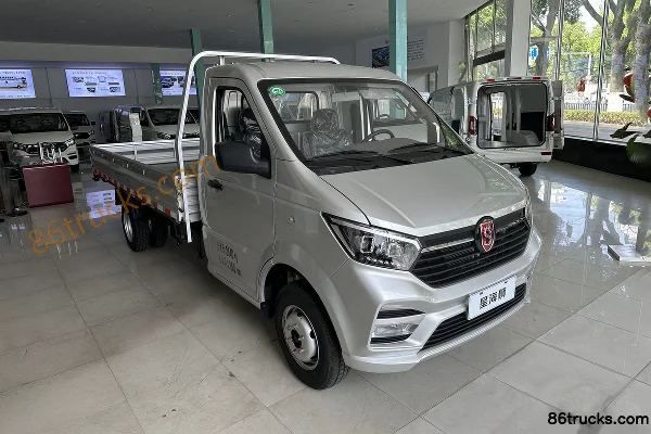 Xinghaishi Express King V2 1.6L 122 hp 4X2(6 wheels) 3.7m single row flatbed micro truck Exterior (2) | 86Trucks