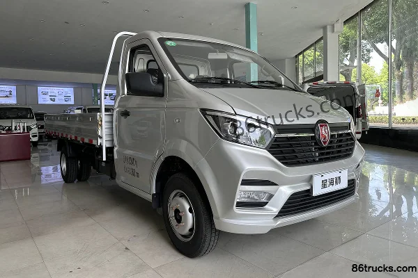 Xinghaishi Express King V2 1.6L 122 hp 4X2(6 wheels) 3.7m single row flatbed micro truck Exterior