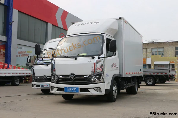 Foton Aoling M Card 2.0L 144hp 4X2(6 wheels) Gasoline 3.38m Single Row Box Mini Truck (Hydraulic Brake) Exterior (3) | 86Trucks