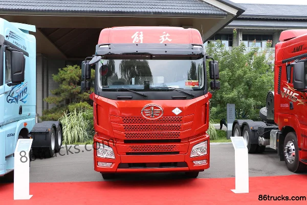 FAW Jiefang Qingdao JH6 Poids lourd Édition Zhixing 480 ch 6X4(10 roues) Tracteur routier LNG automatique (Fast Gear 16 vitesses) (ralentiss