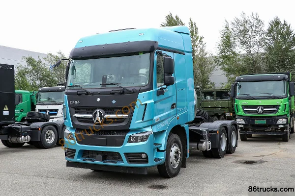 Beiben Benma 530 ch 6X4(10 roues) LNG tracteur routier Extérieur (3) | 86Trucks