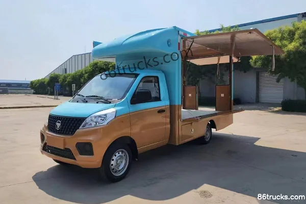 Foton Xiangling V1 1.3L 91 hp 4X2(6 wheels) Gasoline 3.2m Single Row Sales Truck (Shuntai Brand) Exterior (2) | 86Trucks