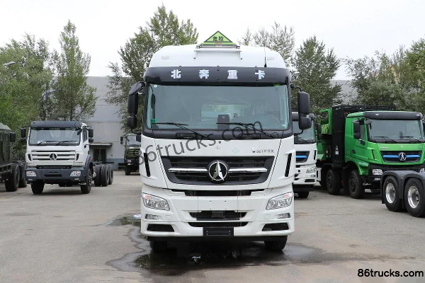 Beiben V3ET Truck version légère 460 ch 6X4(10 roues) tracteur routier pour matières dangereuses LNG Extérieur (2) | 86Trucks