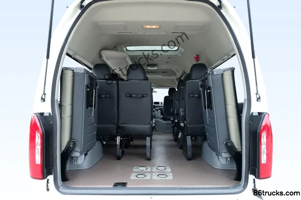 King Long Kaige L 2024 Luxury Type 150hp 2.7L CNG 17-Seat Light Bus Cab (3) | 86Trucks