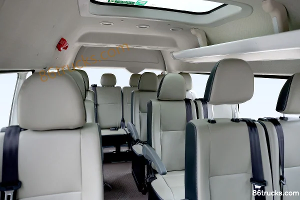 King Long Kaige L 2024 Luxury Type 150hp 2.7L CNG 17-Seat Light Bus Cab (1) | 86Trucks