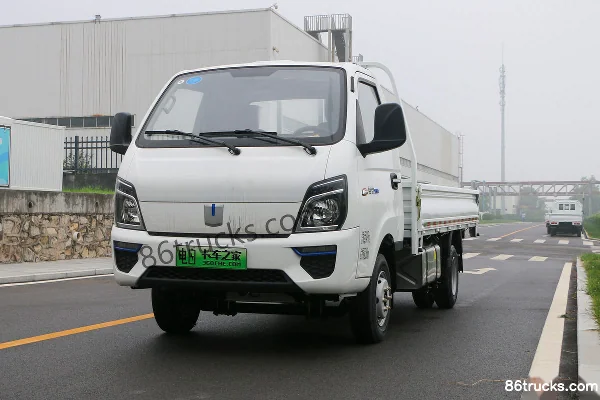 FARIZON V5M Édition Confort 3,7 m cabine simple benne à ridelles méthanol petit camion 4X2(6 roues) Extérieur (3) | 86Trucks