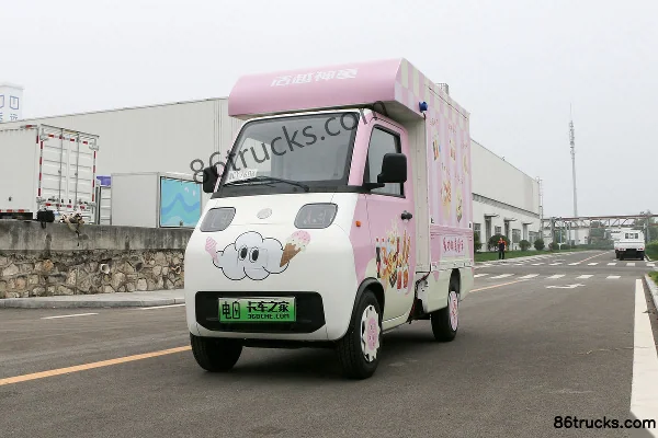 Huoyue Shentong Shentong01 Luxury Edition 1.4T 1.8m Single Row Battery Swap Pure Electric Sales Van 9.2kWh 4X2(6 wheels) Exterior (3) | 86Tr