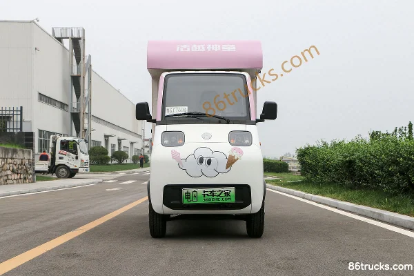 Huoyue Shentong Shentong01 Luxury Edition 1.4T 1.8m Single Row Battery Swap Pure Electric Sales Van 9.2kWh 4X2(6 wheels) Exterior (2) | 86Tr
