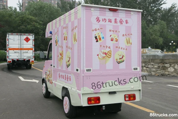 Huoyue Shentong Shentong01 Luxury Edition 1.4T 1.8m Single Row Battery Swap Pure Electric Sales Van 9.2kWh 4X2(6 wheels) Body (3) | 86Trucks