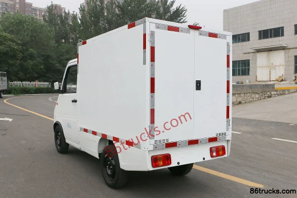 Huoyue Shentong01 Luxury Edition 1.8m Single Row Battery Swap Pure Electric Box Micro Truck Guoxuan 9.2kWh 4X2(6 wheels) Body (2) | 86Trucks