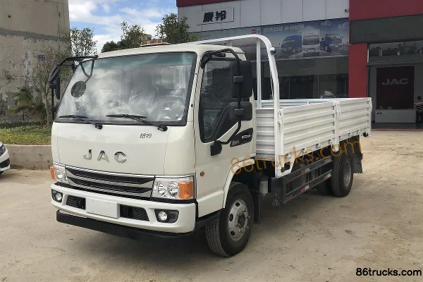 JAC Kangling H7 155 ch 4X2(6 roues) 4,18 m camion léger à plateau monoplace Extérieur (2) | 86Trucks