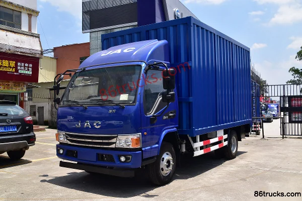 JAC Kangling H7 155 hp 4X2(6 wheels) 4.15m single-row van light truck Exterior (3) | 86Trucks