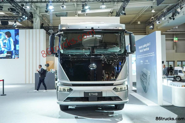 BYD ETH8 18T 6.8m Pure Electric Van Cargo Truck 4X2(6 wheels) Exterior (2) | 86Trucks