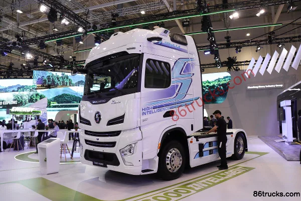 SHACMAN Delong X6000 4X2(6 wheels) Hybrid Tractor Truck 15kWh Exterior (2) | 86Trucks
