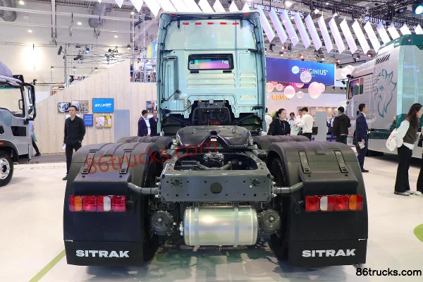 Sitrak SITRAK C9H poids lourd 6X4(10 roues) tracteur routier électrique 600kWh Extérieur (3) | 86Trucks