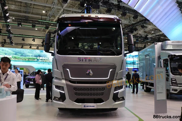 Sitrak SITRAK C9H poids lourd 6X4(10 roues) tracteur routier électrique 600kWh Extérieur