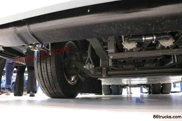 Sitrak SITRAK C9H poids lourd 6X4(10 roues) tracteur routier électrique 600kWh Châssis (2) | 86Trucks