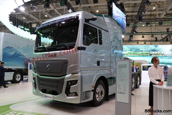 Sitrak SITRAK C9H poids lourd 6X4(10 roues) tracteur routier à pile à combustible 100,9 kWh Extérieur (3) | 86Trucks